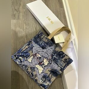 Christian Dior beach bag